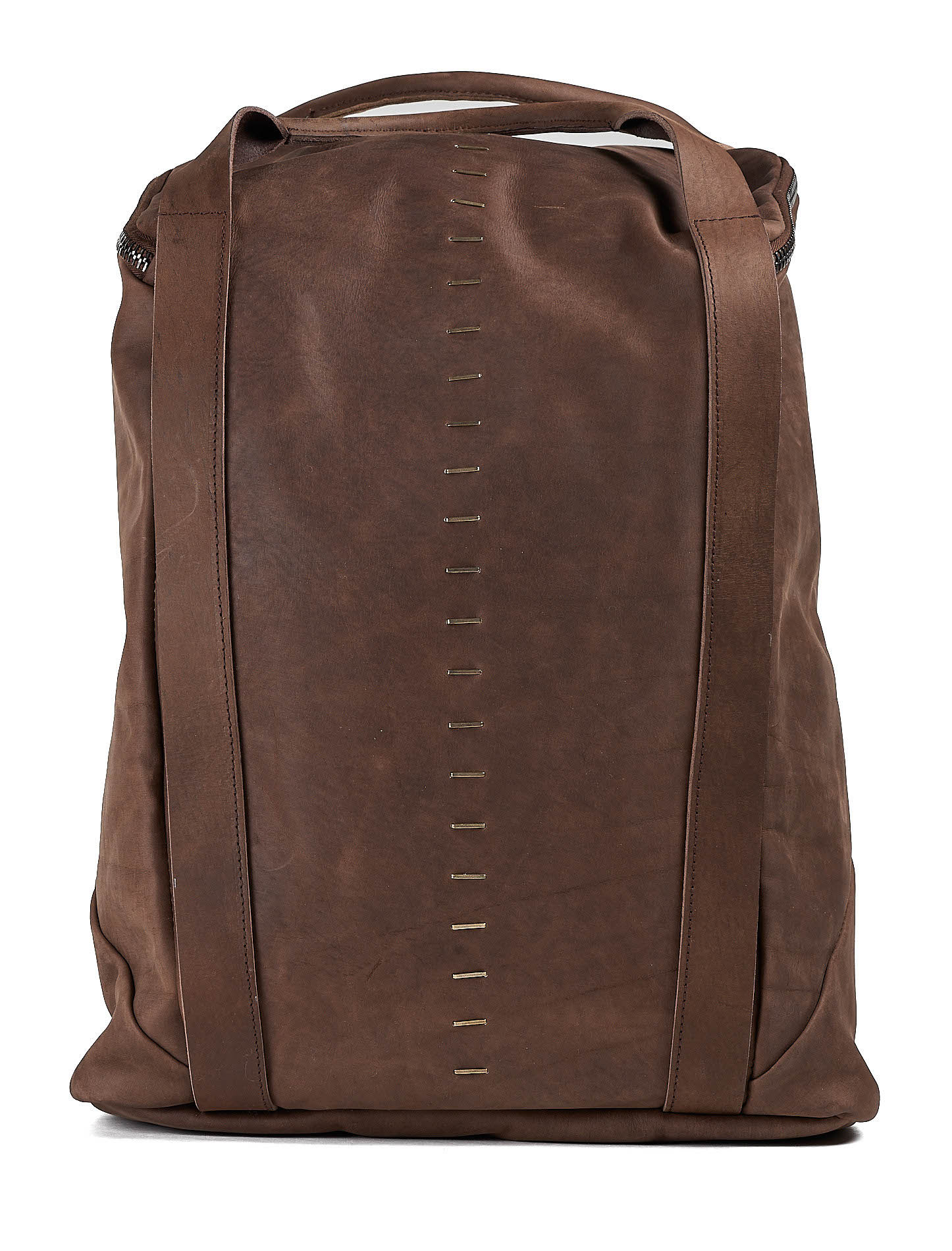 daniele basta leather and silver bags - FRONT